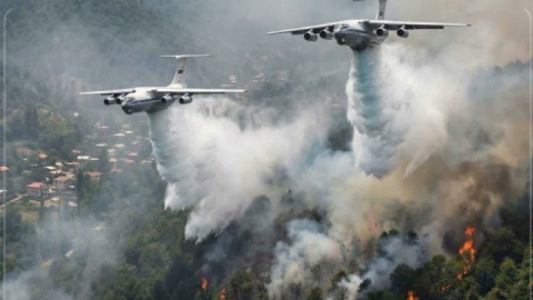 وزارت دفاع: جریان ترافیک هوایی در غرب مازندران مدیریت شده است