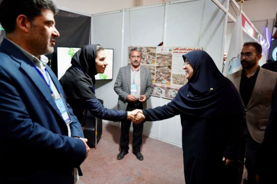 بازدید سخنگوی دولت از پنجمین نمایشگاه بین‌المللی ایران ژئو