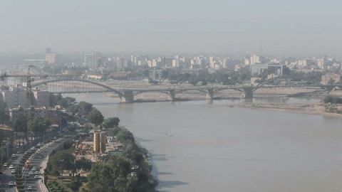 هوای ۱۳ شهر خوزستان در وضعیت بنفش، قرمز و نارنجی آلودگی