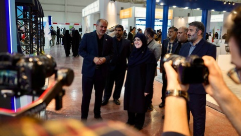 گزارش تصویری/ بازدید سخنگوی دولت از پنجمین نمایشگاه بین‌المللی ایران ژئو