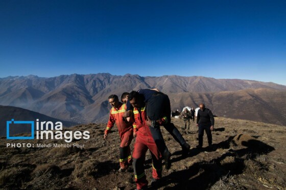 مهار آتش‌سوزی جنگل الیت