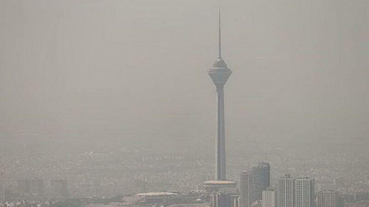هوای تهران در وضعیت «ناسالم»