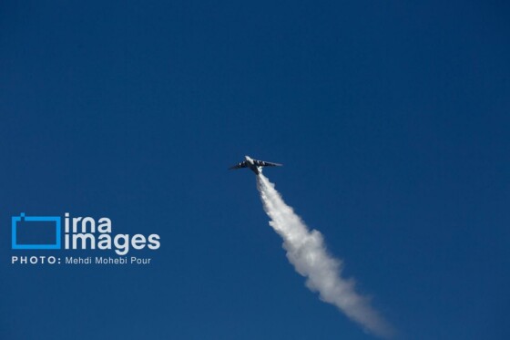 مهار آتشسوزی جنگل الیت