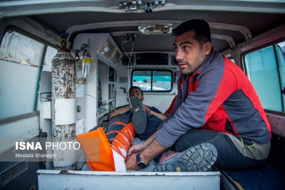 وضعیت امداد رسانی در روستای الیت