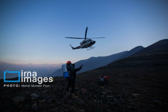 مهار آتشسوزی جنگل الیت