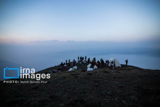 مهار آتش‌سوزی جنگل الیت