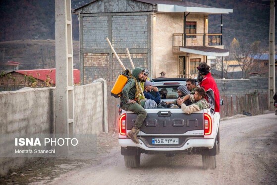 وضعیت امداد رسانی در روستای الیت