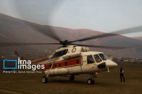 مهار آتش‌سوزی جنگل الیت