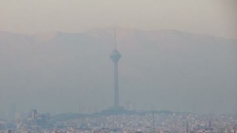 شاخص هوای ۲ منطقه تهران «بسیار ناسالم» شد