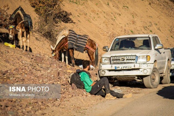 وضعیت امداد رسانی در روستای الیت