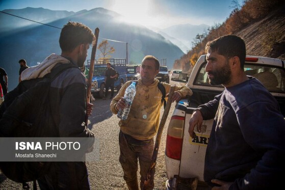 وضعیت امداد رسانی در روستای الیت