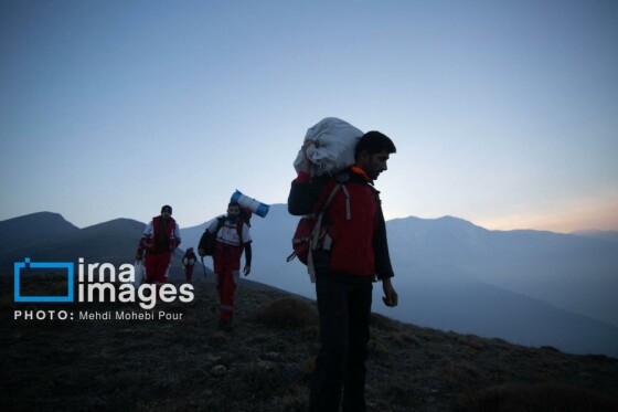 مهار آتشسوزی جنگل الیت