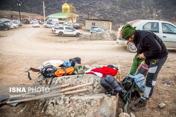 وضعیت امداد رسانی در روستای الیت