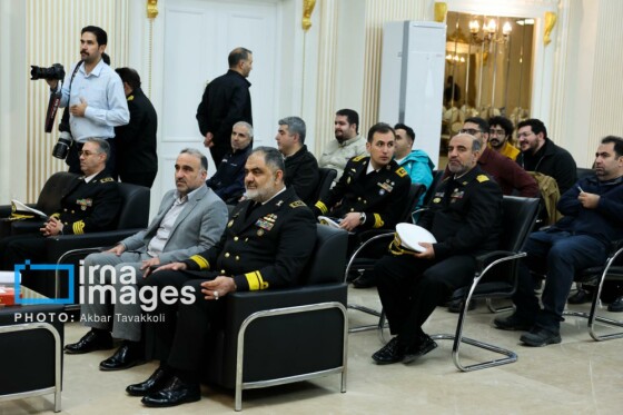 نشست خبری فرمانده کل نیروی دریایی ارتش