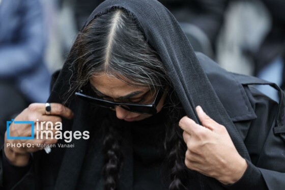 تشییع پیکر «هادی مرزبان»