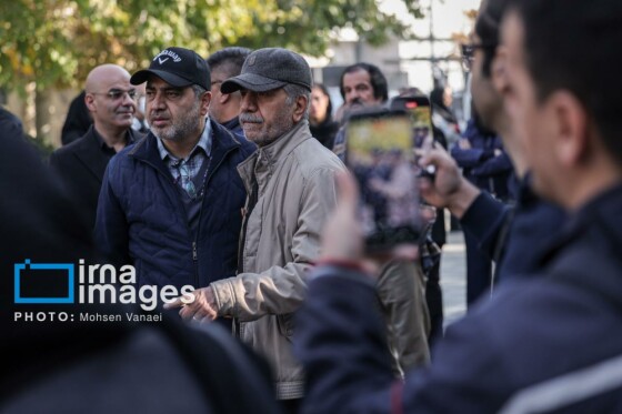 تشییع پیکر «هادی مرزبان»