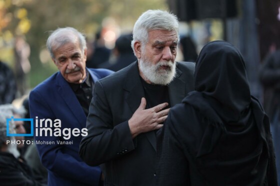 تشییع پیکر «هادی مرزبان»