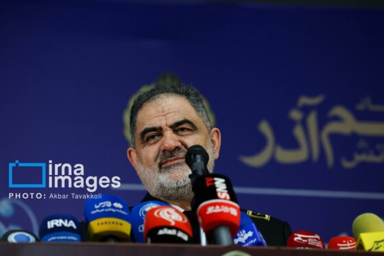 نشست خبری فرمانده کل نیروی دریایی ارتش