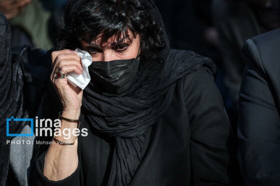 تشییع پیکر «هادی مرزبان»