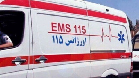 ۹ مصدوم در تصادف دو دستگاه خودرو در شادآباد