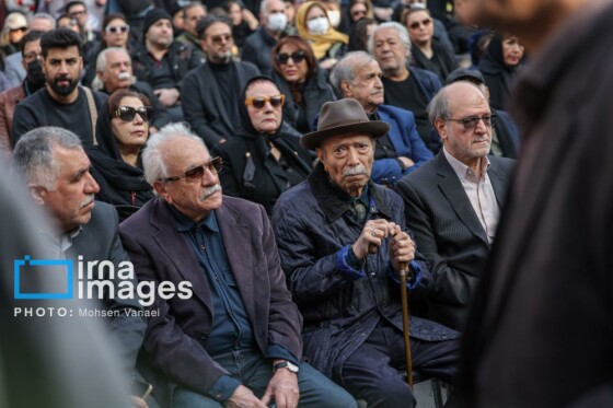 تشییع پیکر «هادی مرزبان»