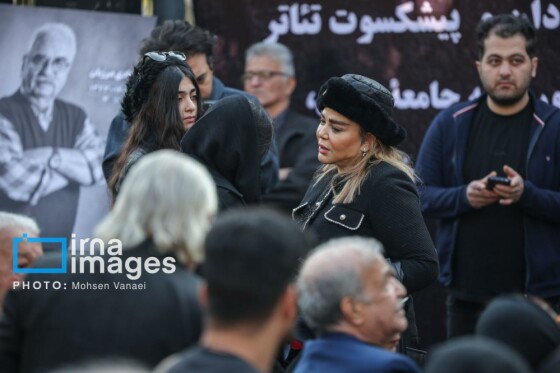 تشییع پیکر «هادی مرزبان»