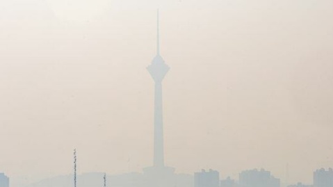 هوای تهران در وضعیت قرمز است