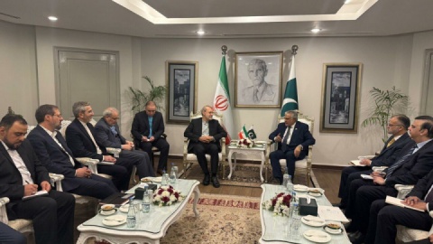 دیدار لاریجانی با وزیر خارجه پاکستان/تاکید اسلام‌آباد بر اهمیت روابط برادرانه با تهران