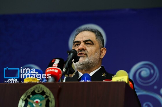 نشست خبری فرمانده کل نیروی دریایی ارتش