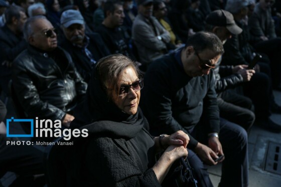 تشییع پیکر «هادی مرزبان»