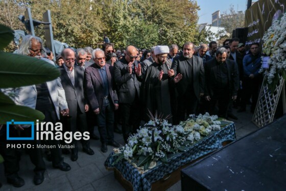 تشییع پیکر «هادی مرزبان»