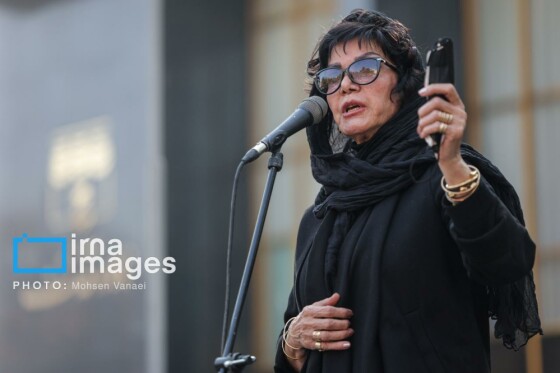 تشییع پیکر «هادی مرزبان»