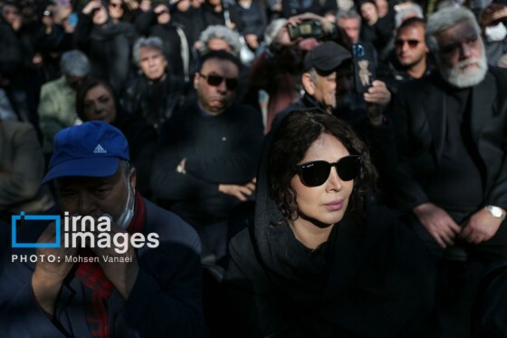 تشییع پیکر «هادی مرزبان»