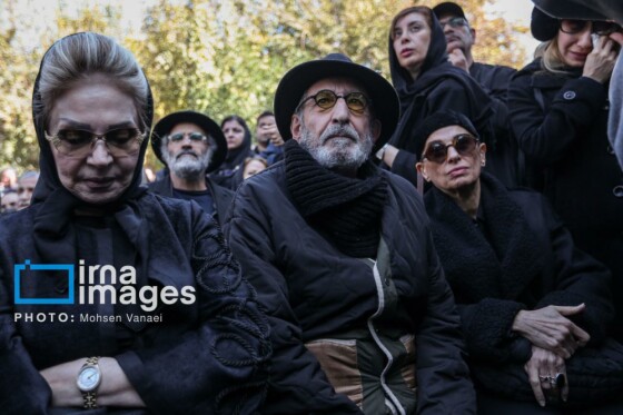 تشییع پیکر «هادی مرزبان»