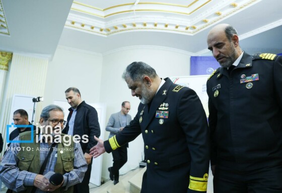 نشست خبری فرمانده کل نیروی دریایی ارتش