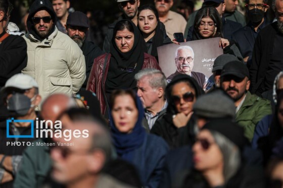 تشییع پیکر «هادی مرزبان»