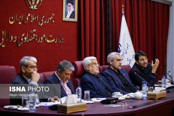 جلسه شورای معاونین وزارت اقتصاد با حضور معاون اول رئیس جمهور