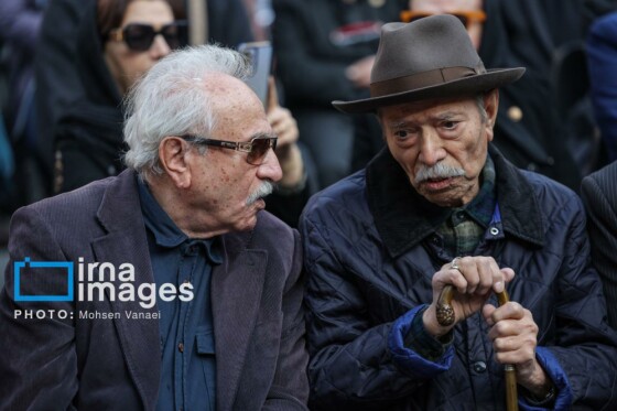 تشییع پیکر «هادی مرزبان»