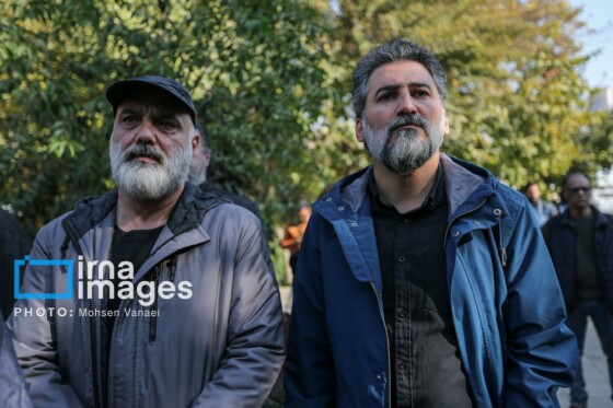 تشییع پیکر «هادی مرزبان»