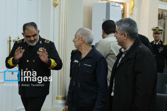 نشست خبری فرمانده کل نیروی دریایی ارتش