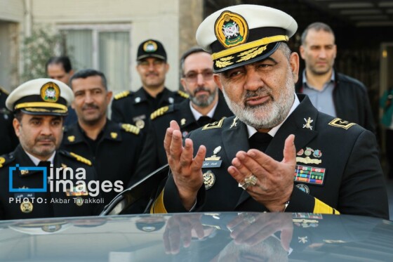 نشست خبری فرمانده کل نیروی دریایی ارتش