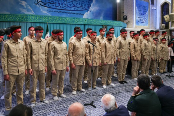 مراسم روز بسیج در حسینیه امام خمینی(ره)