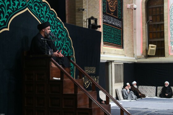 آخرین شب عزاداری شهادت حضرت زهرا (س)