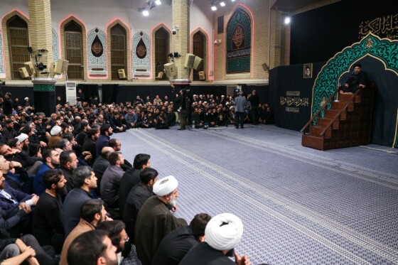 آخرین شب عزاداری شهادت حضرت زهرا (س)