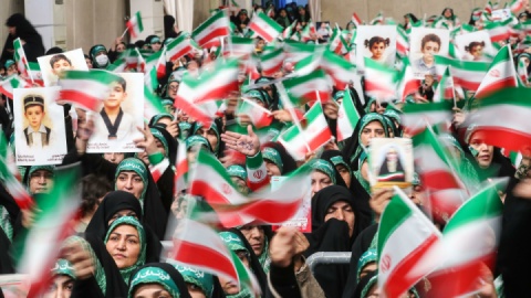 گزارش تصویری/ مراسم روز بسیج در حسینیه امام خمینی(ره)