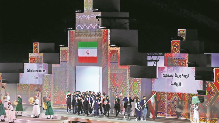 مانور قدرت زنان در ریاض