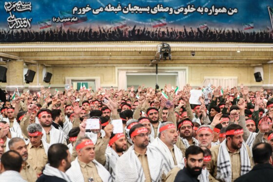 مراسم روز بسیج در حسینیه امام خمینی(ره)