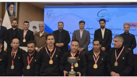 سلطه کامل بر رقابت‌های +۴۵ گروه صنایع پتروشیمی خلیج‌فارس با چهار مدال طلا و فتح سکوی نخست