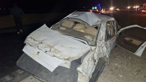 ۲ کشته و ۲ مصدوم در واژگونی خودرو در محور شیراز- اصفهان