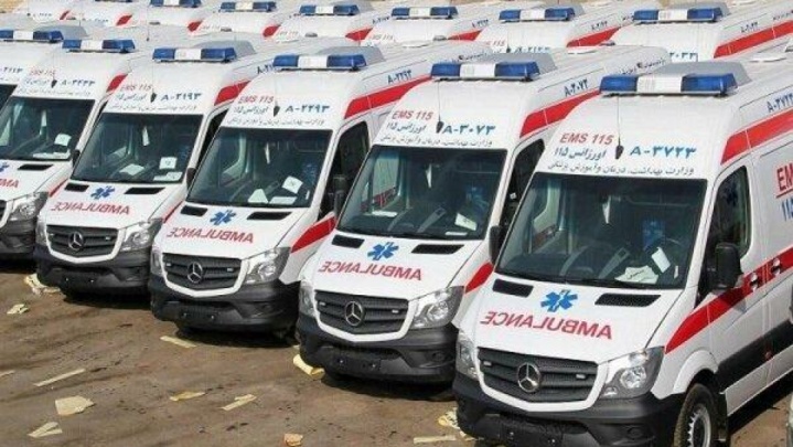 ۲ هزار دستگاه آمبولانس در استان‌های کشور توزیع می‌شوند